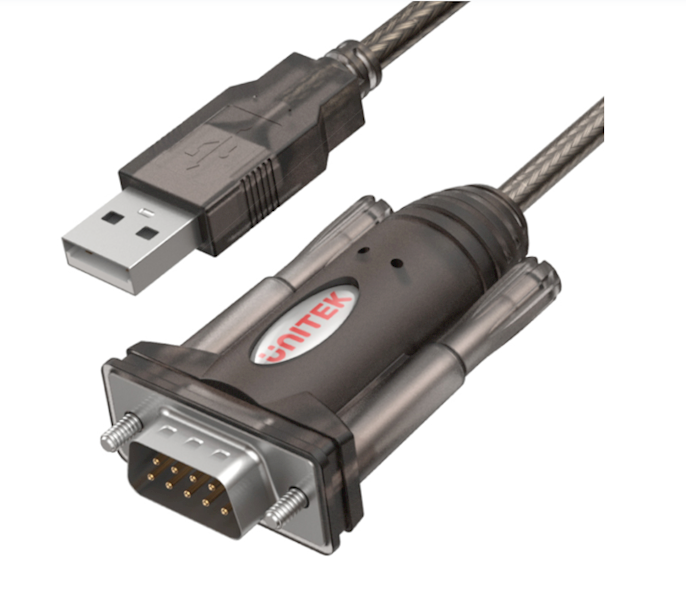 Unitek Y-105 adapter USB- 1x RS-232