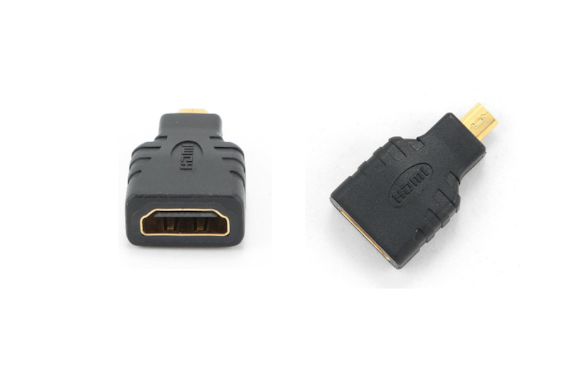 ADAPTER HDMI żeński do micro-HDMI męski / GEMBIRD