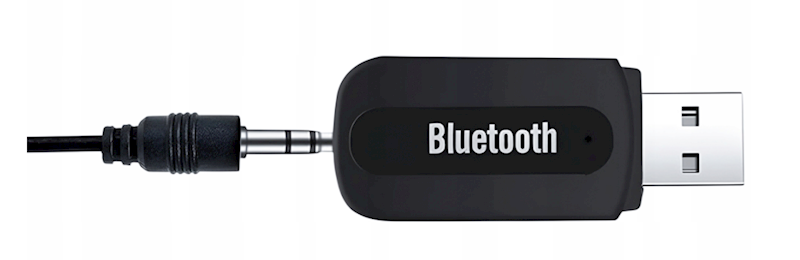 Transmiter / odbiornik Bluetooth audio MP3 USB + kabel AUX MINI-JACK