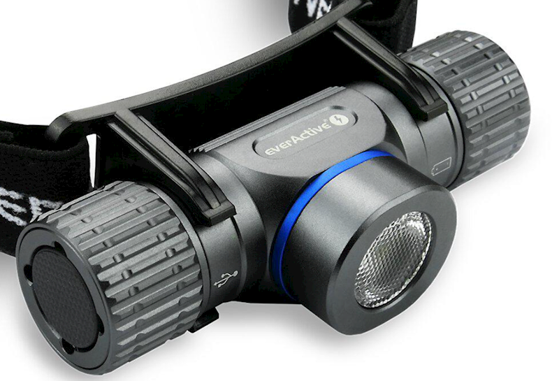 Latarka czołowa LED everActive HL-1100R Force