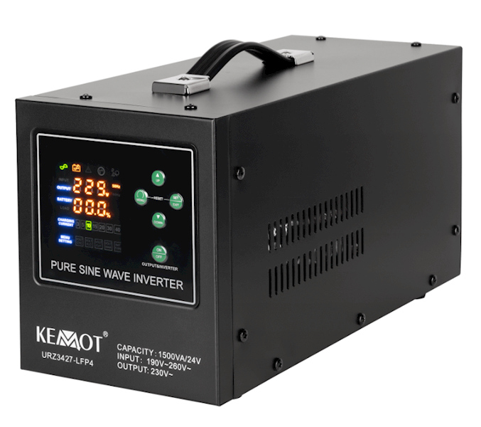 Zasilacz awaryjny KEMOT PROsinus-1500/24-LFP4