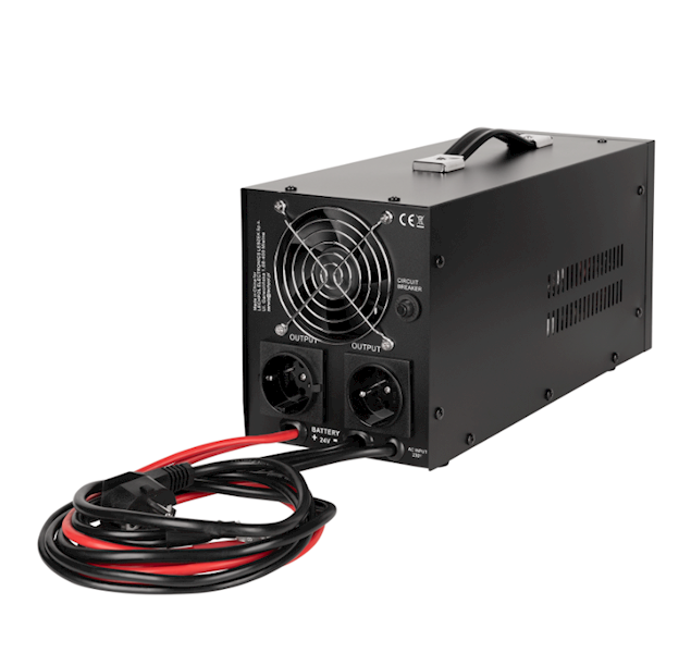 Zasilacz awaryjny KEMOT PROsinus-1500/24-LFP4