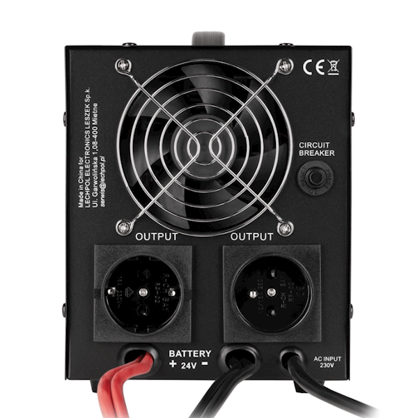 Zasilacz awaryjny KEMOT PROsinus-1500/24-LFP4