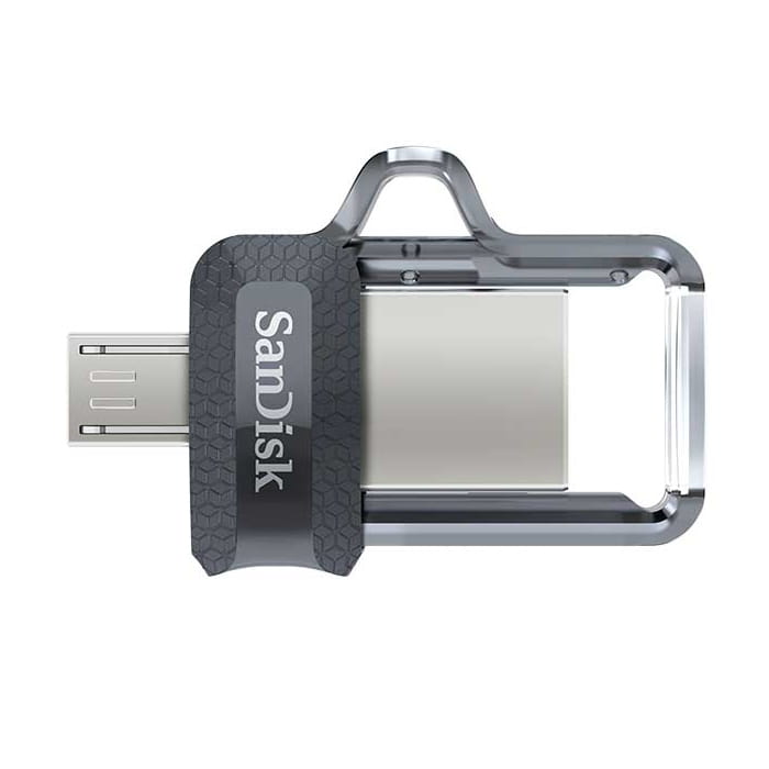 Pendrive SanDisk Ultra Dual Drive SDDD3-064G-G46 (64GB; microUSB, USB 3.0; kolor czarny)