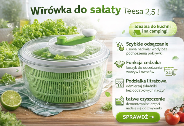 Wirówka do sałaty 2,5L