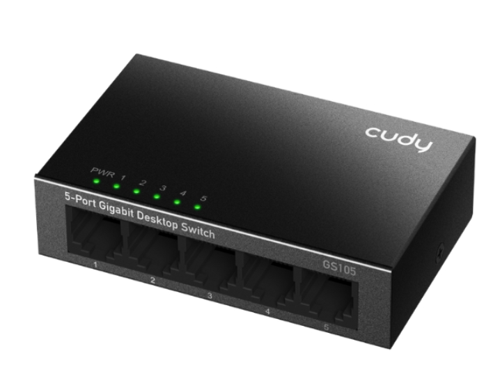 Switch CUDY GS105 – 5-portowy przełącznik Gigabit Ethernet