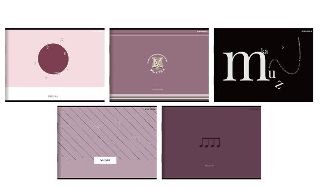 Zeszyt do nut –A5/ 16 kartek 