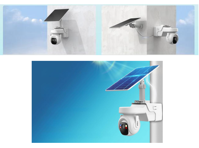 Zestaw Dahua Kamera 4 MPx, 360° 4G Panel KIT/BP4A-4G-0360B/M0508 