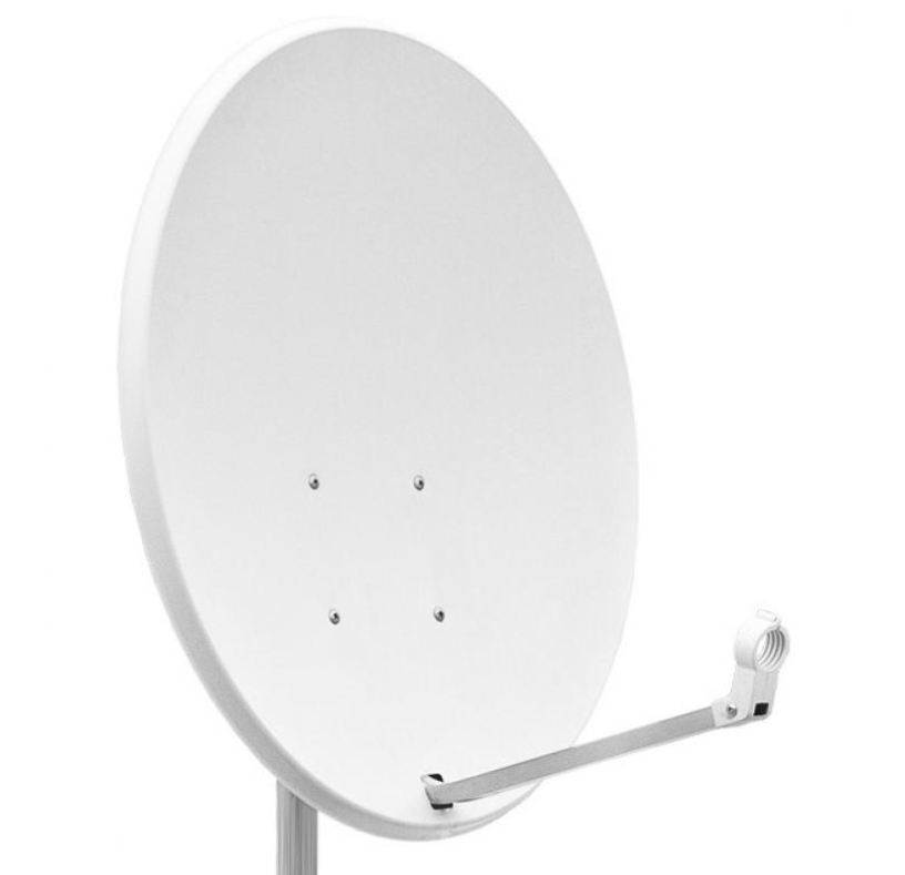 Antena SAT 800 CORAB BIAŁA (stalowy osprzęt)