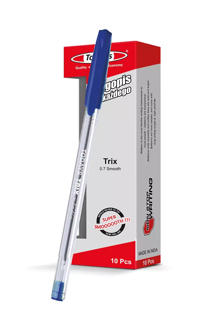 DŁUGOPIS TODAYS TRIX NIEBIESKI 0,7mm