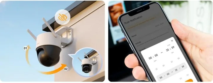  Kamera IP Imou Cruiser SC 8MP Wi-Fi PoE