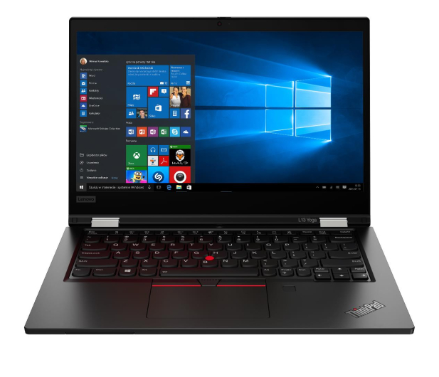Laptop poleasingowy Lenovo L13 Yoga 13,3" 2w1 – Intel Core i5 10. gen / 16 GB RAM / 256 GB SSD NVMe / FHD / Windows 11 / Dotyk
