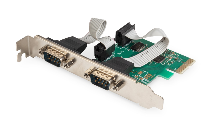DIGITUS DS-30000-1 DIGITUS Kontroler RS232 PCI Express, 2xDB9, Low Profile, Chip: MCS9901 