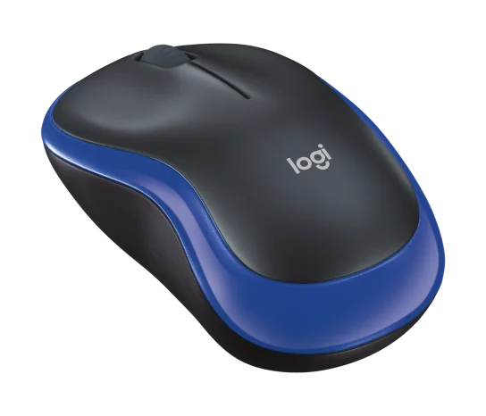 Myszka Logitech M185 bezp. niebieska
