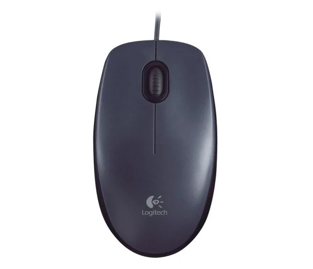 Mysz przewodowa Logitech optyczna M90 1000dpi grafitowy
