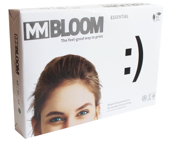 Papier A4/80  BLOOM ryza 500ark biały