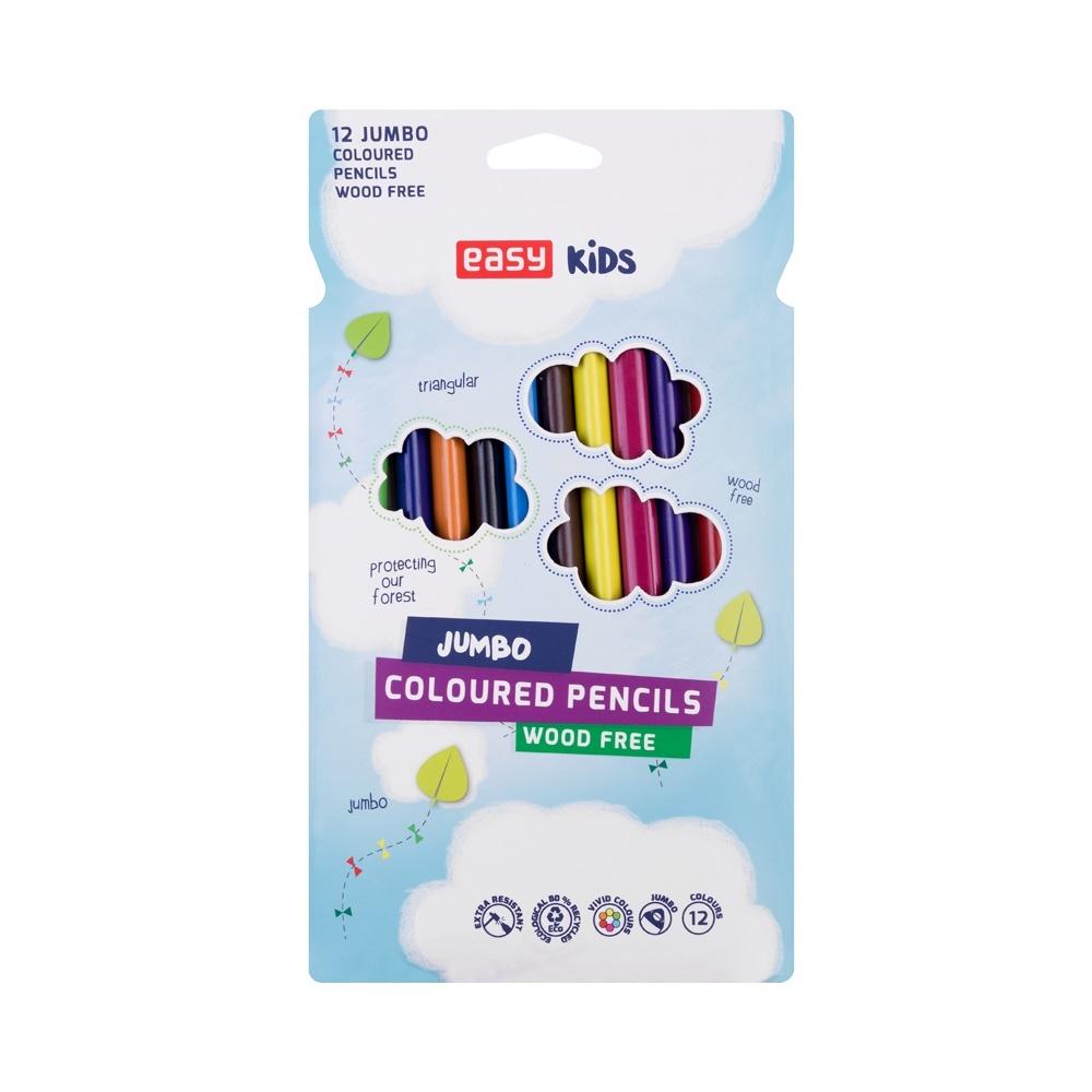 Kredki 12 Easy Jumbo