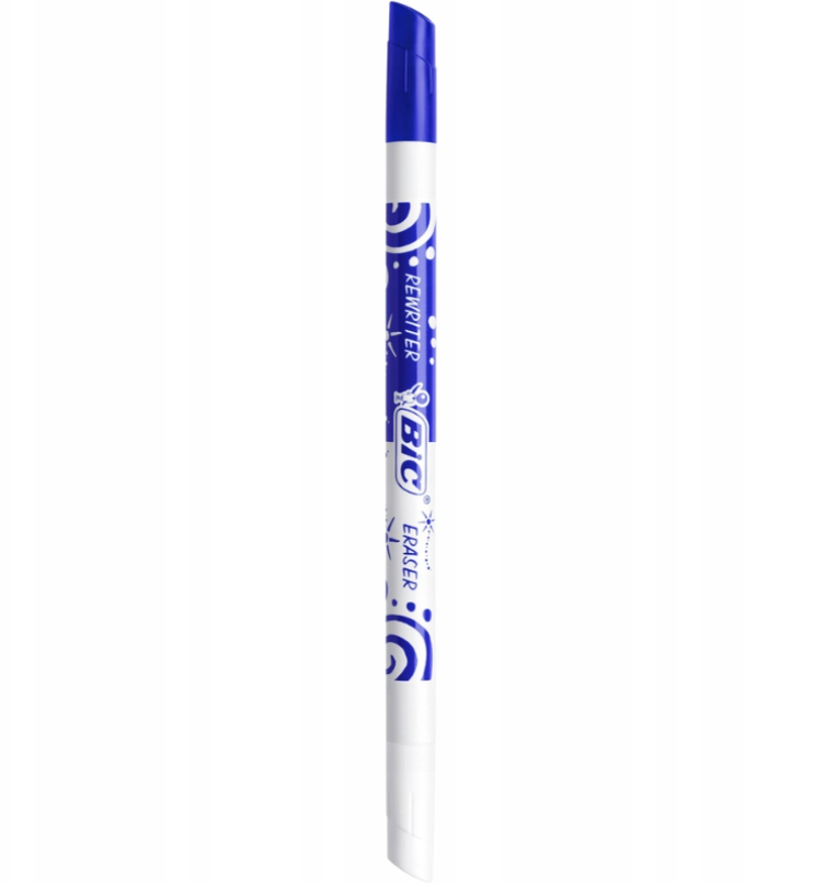 Wymazywacz Bic do pióra dwustronny (niebieski) – 1 szt. 1szt