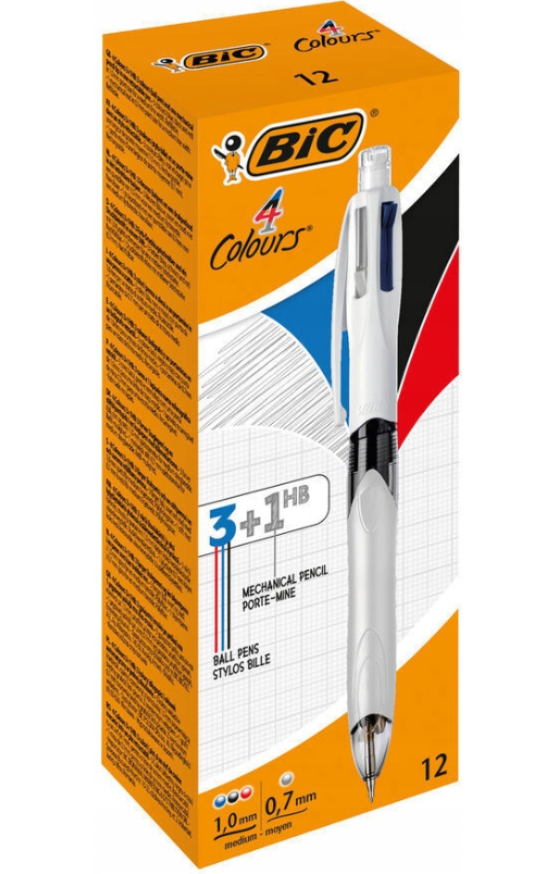 Długopis BIC 4 Colours 3+1 ołówek
