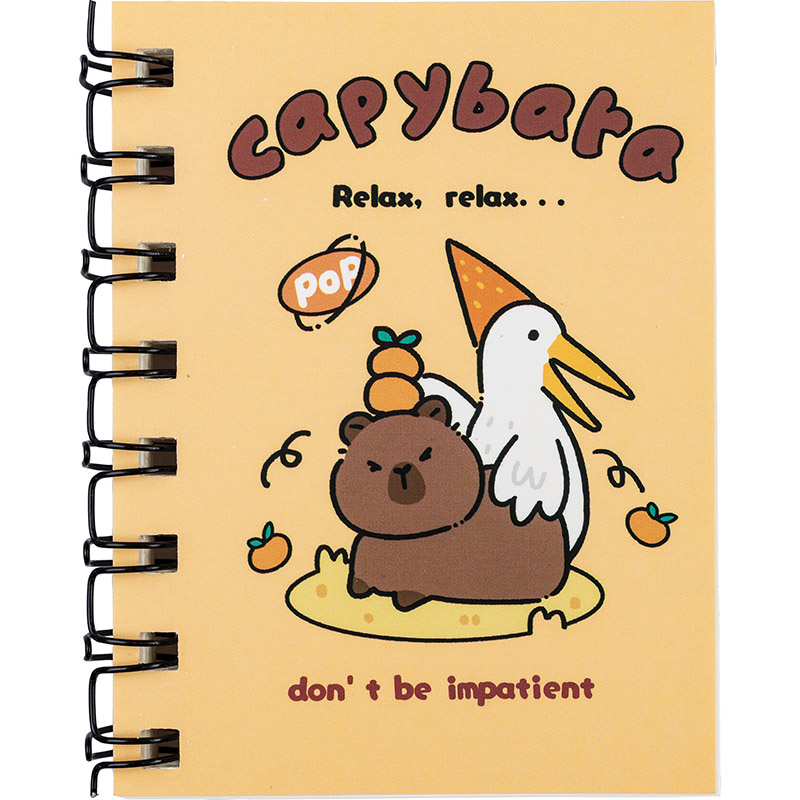 Notes Kapibara 80K 8cmx10.5cm Centrum 1szt