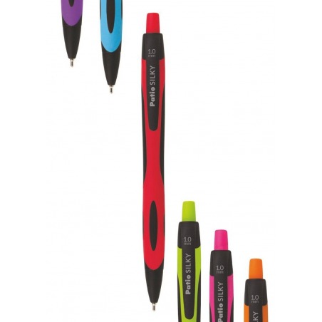 Długopis żelowy Patio Silky niebieski