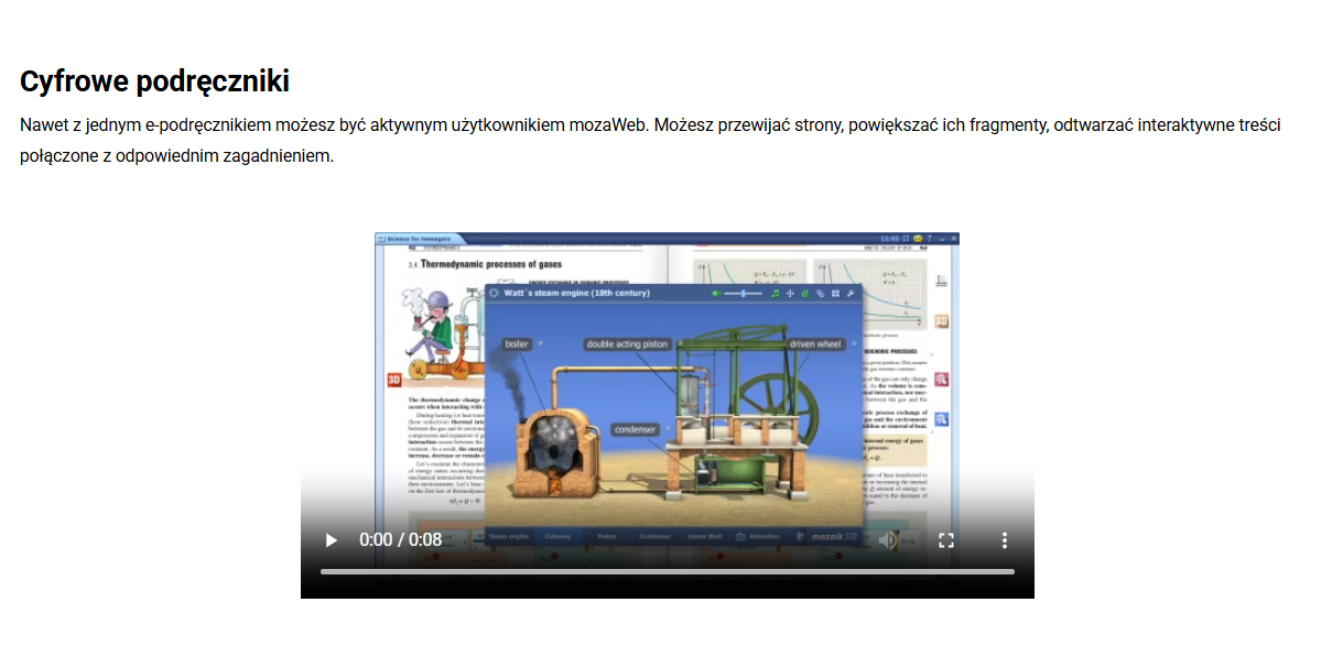 Opragramowanie Mozaik Teacher (wszystkie platformy) – 1 rok / 1 nauczyciel