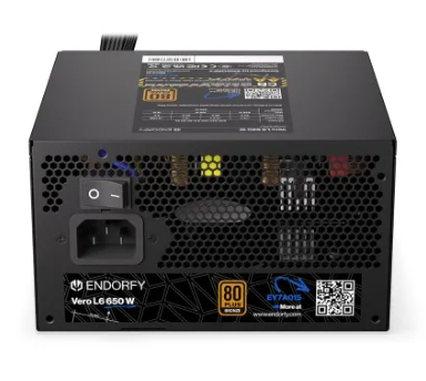 Zasilacz ATX ENDORFY Vero L6 Bronze 650 W