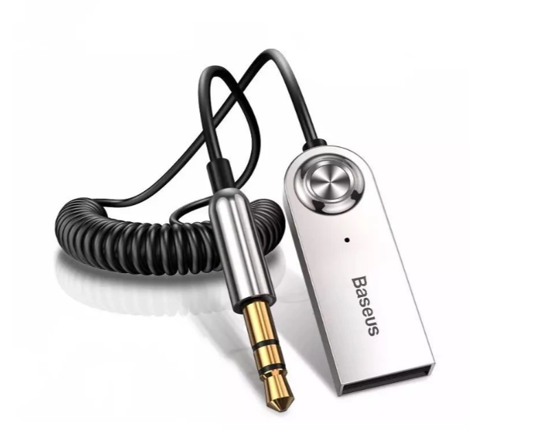 BASEUS ADAPTER AUDIO BLUETOOTH 5.0USB, AUX CZARNY