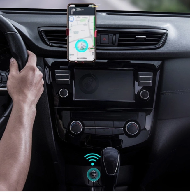 BASEUS ADAPTER AUDIO BLUETOOTH 5.0USB, AUX CZARNY