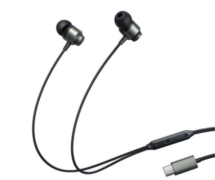 Słuchawki douszne USB-C Joyroom JR-EC06 – szare