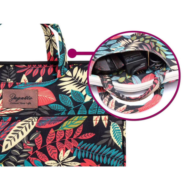Torba na laptopa w kwiaty 14,1" ZG628