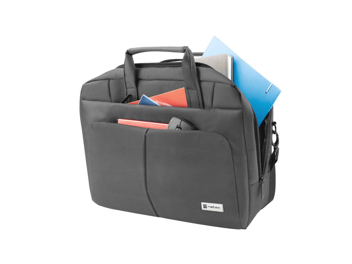 Torba na laptopa NATEC Gazelle (15,6"; kolor grafitowy)NTO-0812 