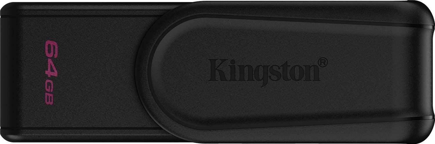 PENDRIVE KINGSTON 64GB Portable USB Black
