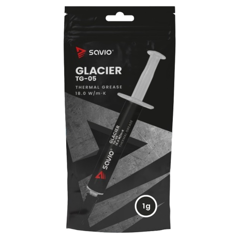 Pasta termoprzewodząca SAVIO TG-05 18W/m-K 1g