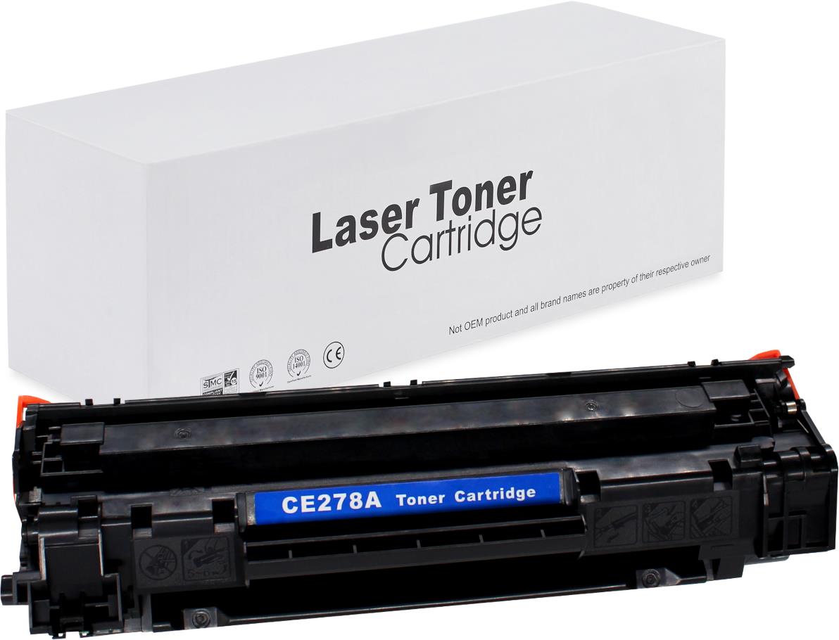 Toner for HP | CE278A / CRG726 / CRG728 / 78A | black | 2100 pag. | neutral box