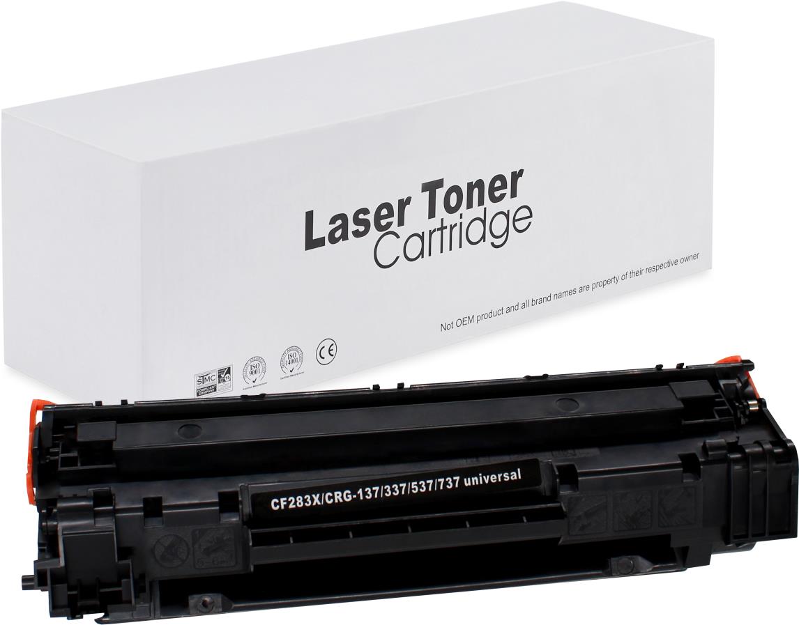 Toner for HP 2400 pag. black CF283X / CRG737 |  neutral box