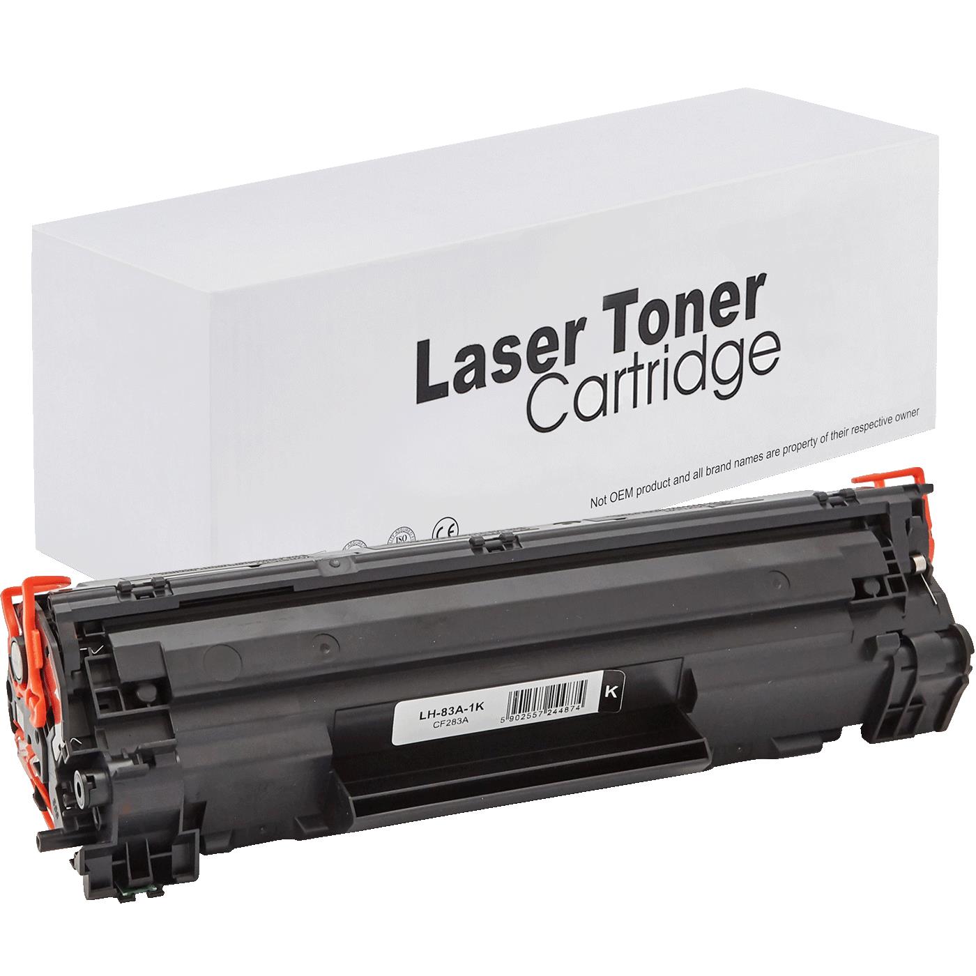 Toner for HP | CF283A / 83A / CF283  | black | 1500 pag. | neutral box
