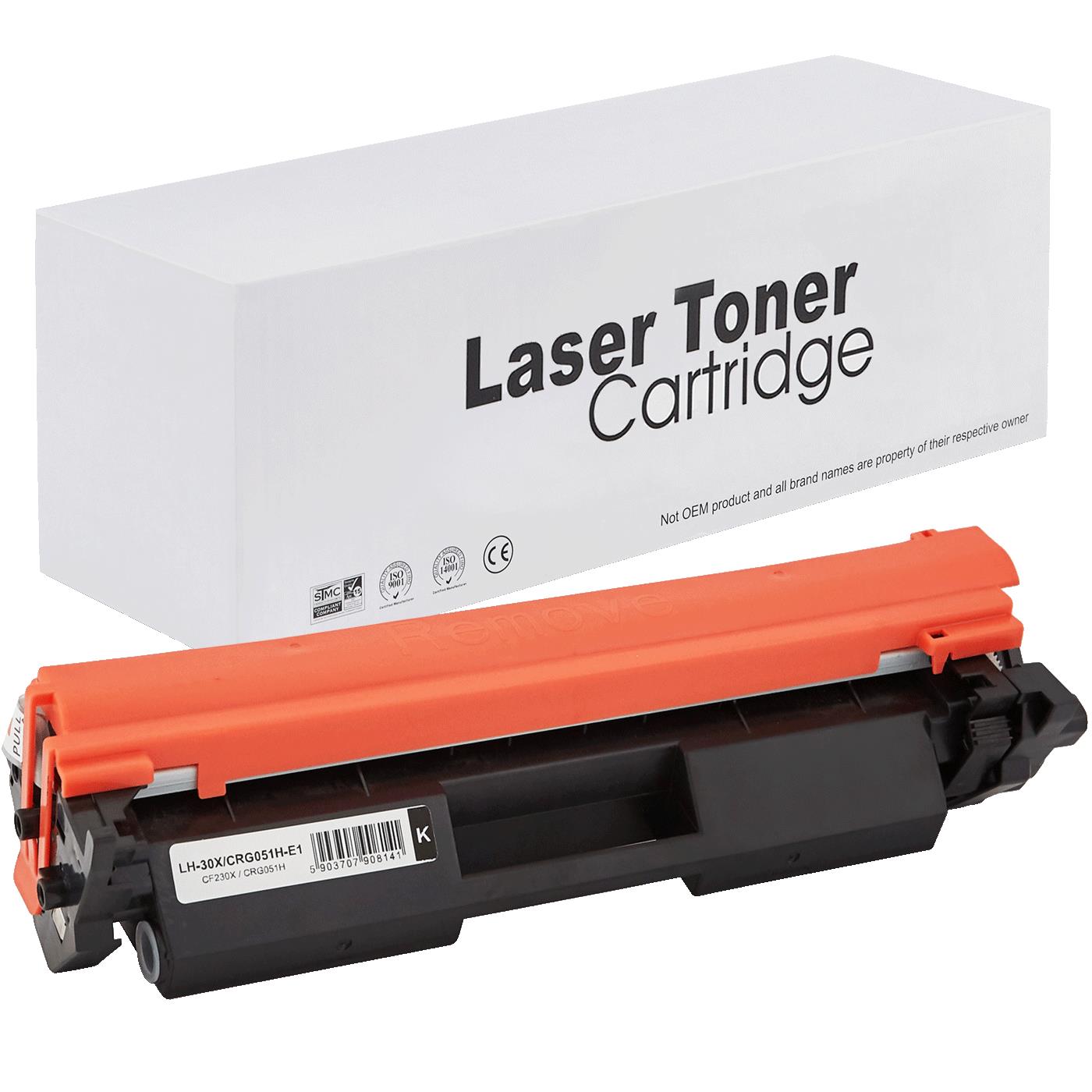 Toner for HP | CF230X / CRG051H / 30X | black | 4000 pag. | neutral box