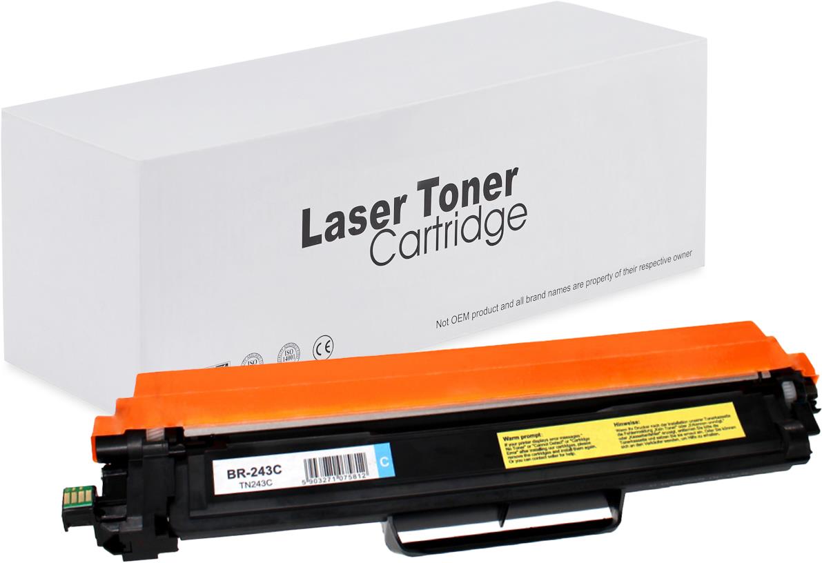 Toner for Brother | TN243C | cyan | 1000 pag. | neutral box BR-243C