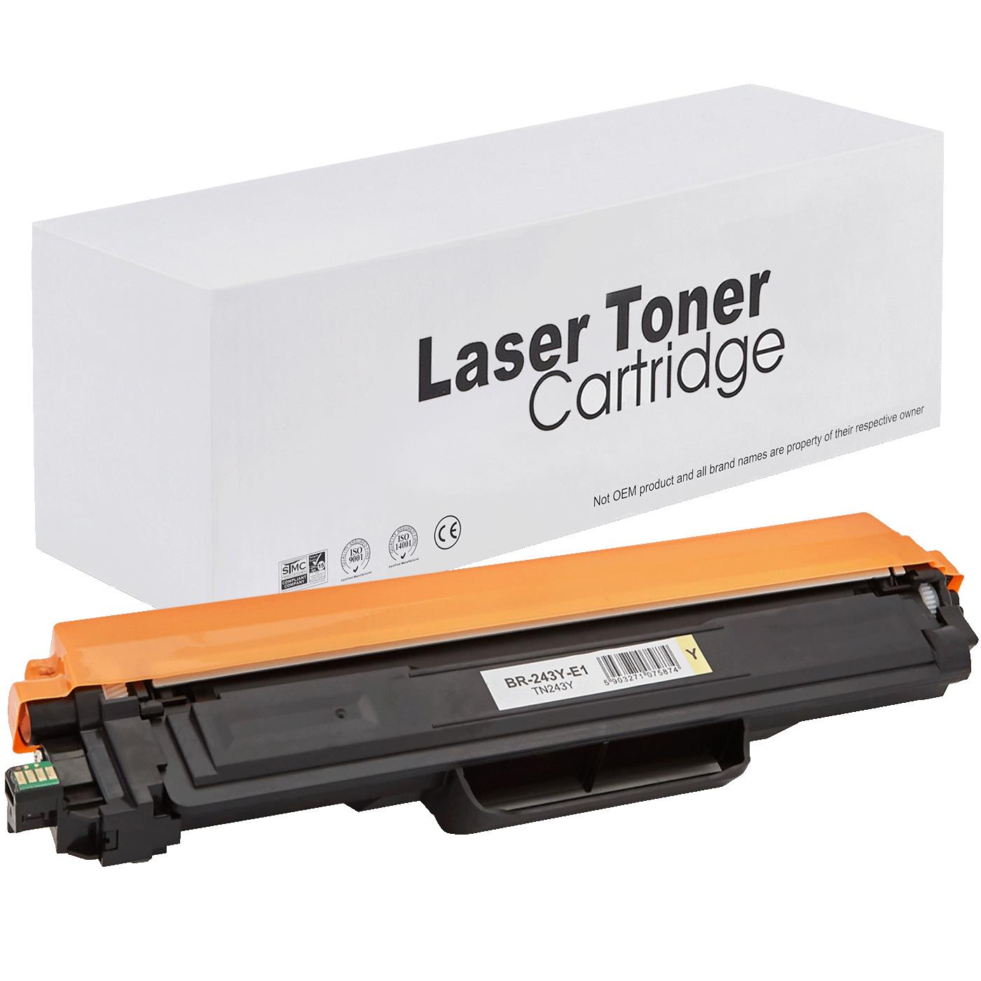 Toner for Brother | TN243Y | yellow | 1000 pag. | neutral box BR-243Y