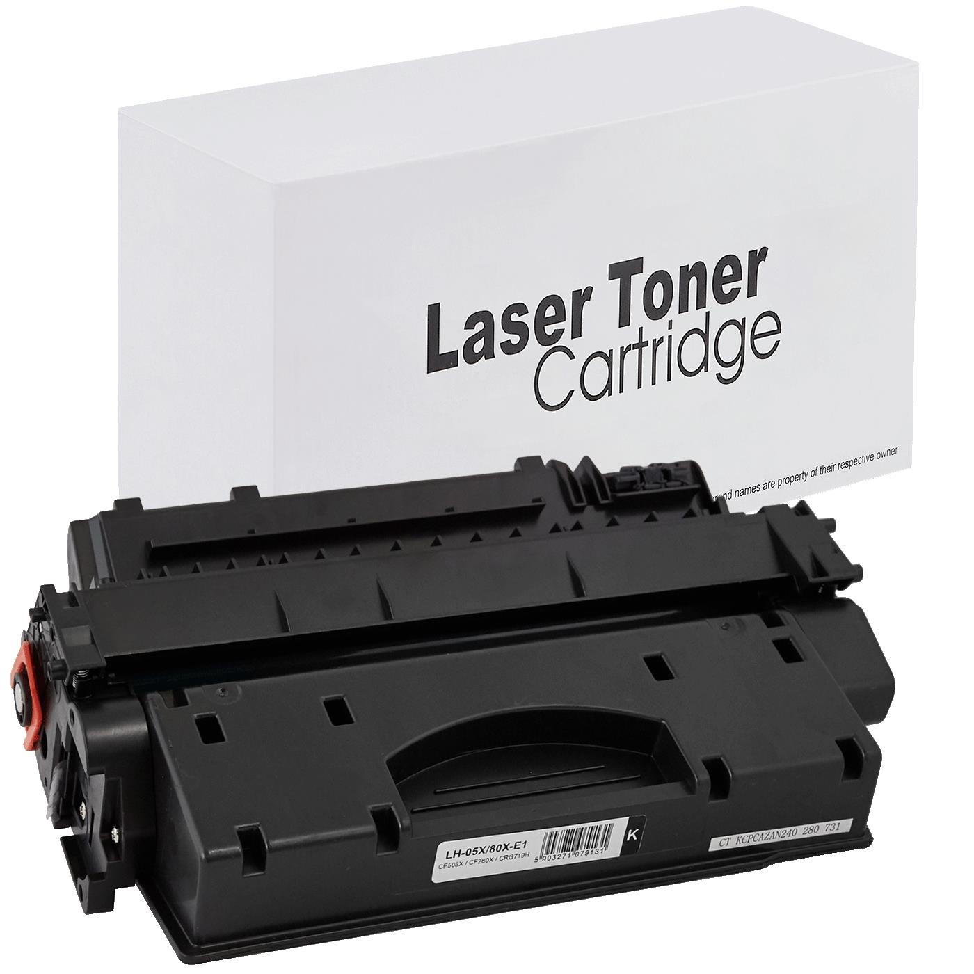 Toner for HP | CE505X / CF280X / CRG719H / CEXV40 | black | 6900 pag. | neutral