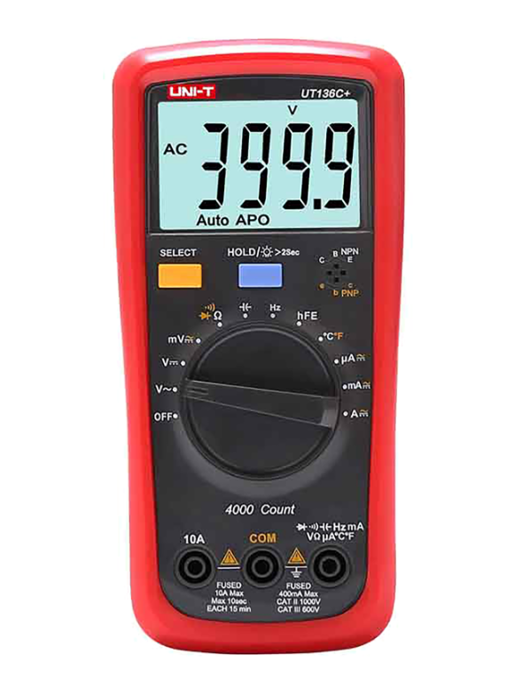 Miernik uniwersalny UT136C+