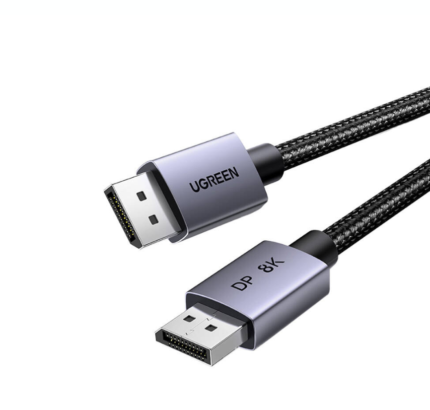 Kabel DisplayPort UGREEN DP120 1.4 8K 60Hz 2 m czarny