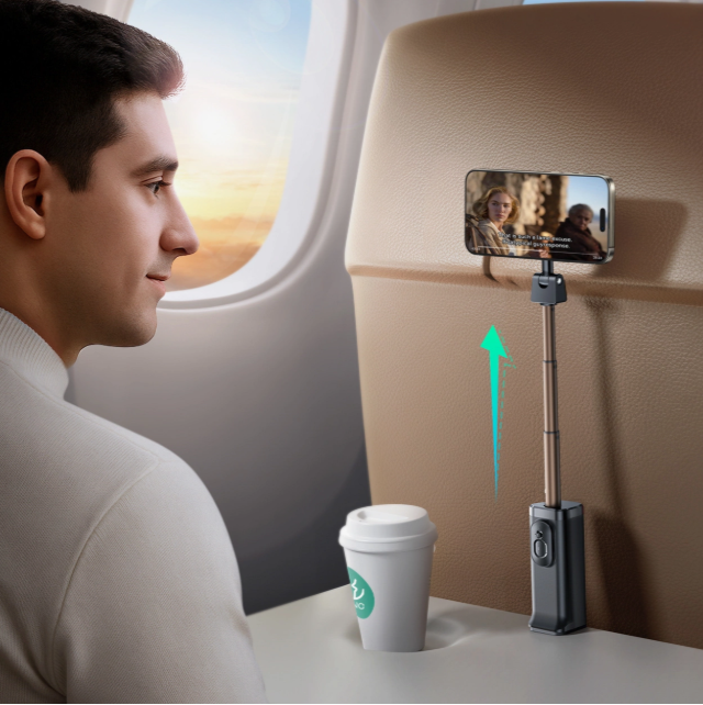 Selfie stick Joyroom JR-ZS509 MagSafe Bluetooth 3w1 czarny