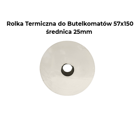 Rolka termiczna 57x150 62KM BPA FREE do Butelkomatów 