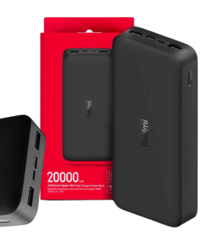 Powerbank Xiaomi 20000mAh Redmi 18W FastCharge Czarny