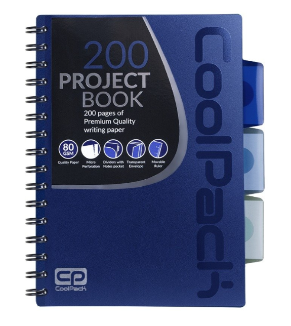 Kołonotes A5/200K kratka reg 3 Cool Pack  Patio