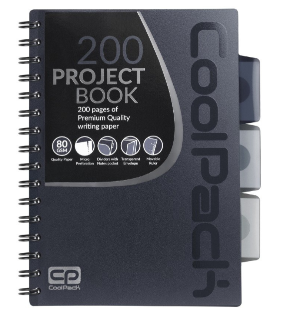 Kołonotes A5/200K kratka reg 3 Cool Pack  Patio