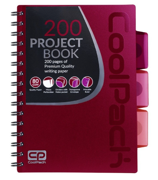 Kołonotes A5/200K kratka reg 3 Cool Pack  Patio