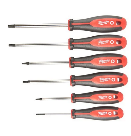 Zestaw wkrętaków Torx - 6 szt.